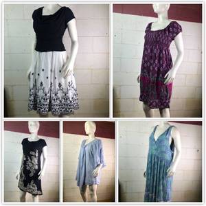 Womens Dress Collection (M,L,XL,XXL) S.L Fashions I.N.C Old Navy Xhilaration Romans