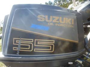 lot 23 image: Suzuki 55 Hp Outboard