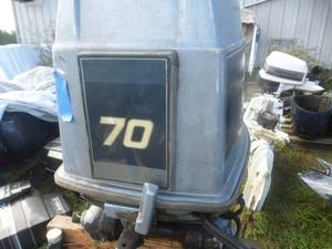 lot 31 image: Evinrude 70 Hp Outboard