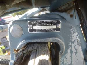 lot 36 image: Evinrude Outboard