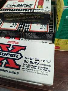 lot 119 image: 60 Assorted Rounds Of 12 Gauge Shotgun Shells