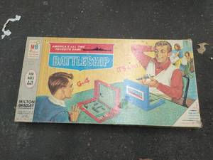 lot 157 image: Vintage Battleship Game