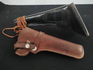 lot 141 image: Two Leather Holsters