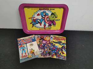 lot 23 image: Collection of Comic Books and Tray
