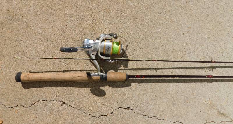Lot of 3 Fishing Pole Rod and Reels