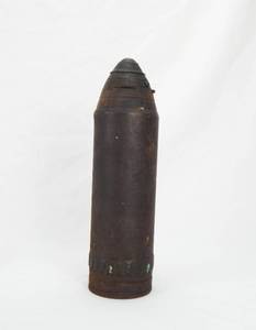 Antique WWI Model 1907 M 75MM Artillery Shell