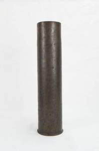 Antique WWI French 75MM Brass Artillery Shell