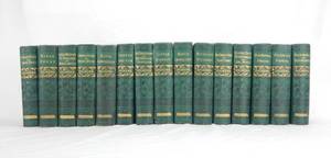 Antique 1880 Dickens Works Illustrated Complete Set - 15 Books