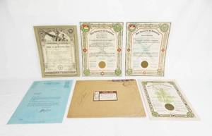 Vintage 1930s Boy Scouts Of America Troop 43 St. Paul Charter and Documentation