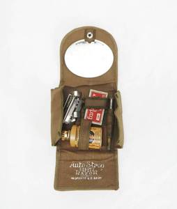 Antique WWI U.S. Army Auto Strop Safety Razor Kit