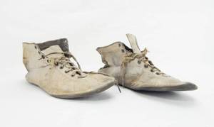 Pair of AntiqueVintage Leather Athletic Shoes