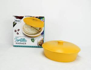 New Parini 8 inch Glazed Soneware Tortilla Warmer