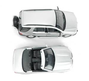 Lot of 2 Mercedes Benz Collector Cars Scale 18 including Mercedes Benz SLK and Mercedes Benz ML 320