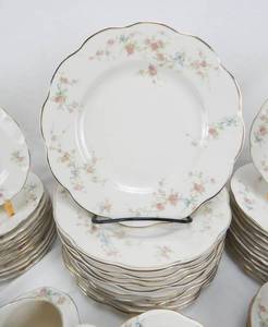Vintage Early 20th Century Theodore Haviland Roseanne China Set