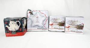 Lot of 4 New Pfaltgraff Winterberry Pieces