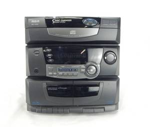 RCA 5 Disc Changer Audio System with Speakers