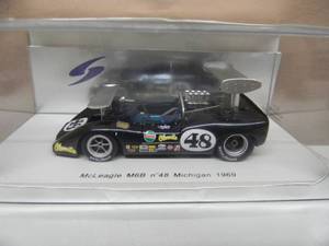 lot 7 image: 143 SCALE SPARK McLeagle M6B n48 MICHIGAN 1969 - DAN GURNEY - NEW IN BOX - GREAT AWESOME PIECE - SEE PICTURES