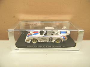 lot 8 image: 143 SCALE SPARK PORSCHE 911 TURBO S LM n59 12H SEBRING 1993 - NEW IN BOX - AWESOME PIECE - SEE PICTURES