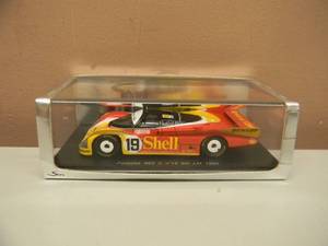 lot 9 image: 143 SCALE SPARK PORSCHE 962 C n19 6th LM 1988 - NEW IN BOX - GREAT AWESOME PIECE - SEE PICTURES