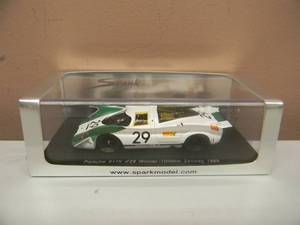 lot 10 image: 143 SCALE SPARK PORSCHE 917K n29 WINNER-1000km ZELTWEG 1969 - NEW IN BOX - GREAT AWESOME PIECE - SEE PICTURES