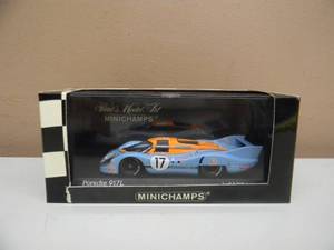 lot 22 image: 143 SCALE MINICHAMPS PORSCHE 917L LeMans 24HRS 1971 - 1 OF 2,016 - IN BOX - GREAT PIECE - SEE PICTURES