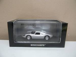 lot 24 image: 143 SCALE MINICHAMPS PAULS MODEL ART PORSCHE 904 GTS SIBERMETALLIC - 1 OF 1,584pcs - IN BOX - GREAT PIECE - SEE PICTURES