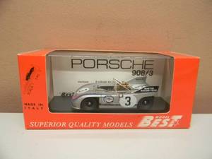 lot 36 image: 143 SCALE BEST MODELS PORSCHE 9083 NURBURGRING 1971 - NEW IN BOX - GREAT PIECE - SEE PICTURES