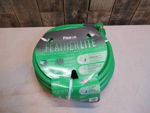 lot 10 image: Flexon FeatherLITE Hose with Swivel Male Coupling M56B 58 in. x 50 ft.
