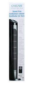 lot 52 image: Cascade 40 Tower Fan With Remote Super Quite