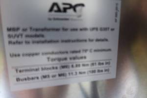 APC MBP TRANSFORMER