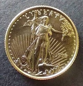 1998 110th Oz. Gold Eagle