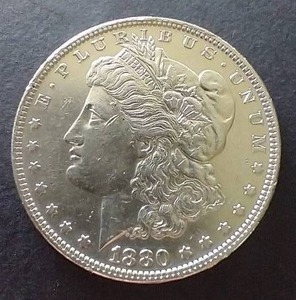 1880-O Morgan Dollar