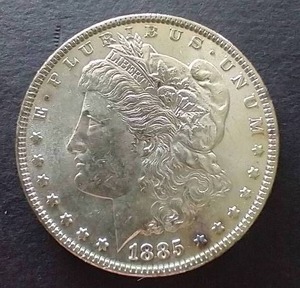 1885 Morgan Dollar