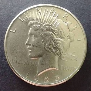 1925 Peace Dollar