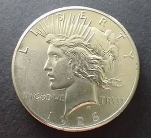 1926 Peace Dollar - Key Date