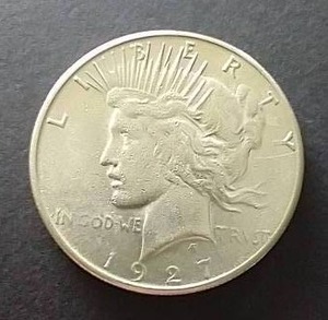 1927-S Peace Dollar - Key Date