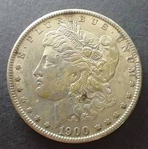 1900 Morgan Dollar
