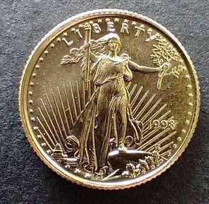 1998 110th Oz. Gold Eagle