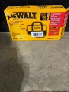 DEWALT 20-Volt MAX XR Premium Lithium-Ion 5.0Ah Battery Pack, Charger & Kit Bag. See Pictures