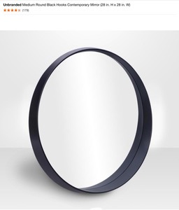 Assorted Sizes and Designs of Mirrors. Various Conditions. See Pictures