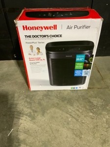 Honeywell PowerPlus HEPA Air Purifier, Extra-Large Room (530 sq. ft.) Black. See Pictures