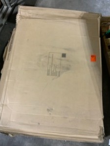 Husky 46 in. Adjustable Height Work Table with 2-Drawers in Black. See Pictures