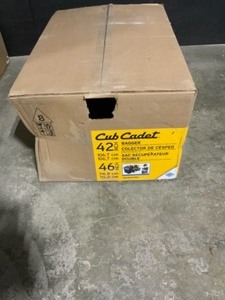 Cub Cadet Original Equipment 42 in. and 46 in. Double Bagger for XT1 and XT2 Series Riding Lawn Mowers (2015 and After). See Pictures