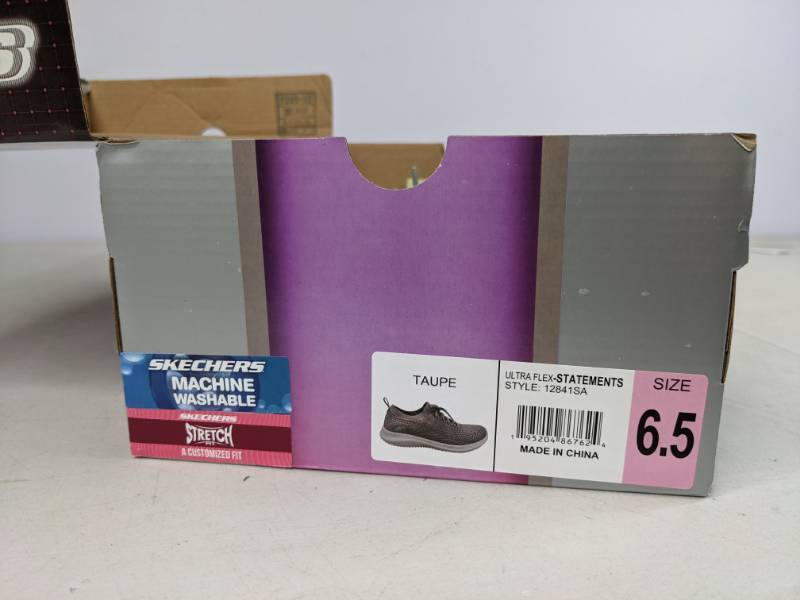 lot 371 image: New Skechers Sport with Memory Foam Sneakers, Women 6.5