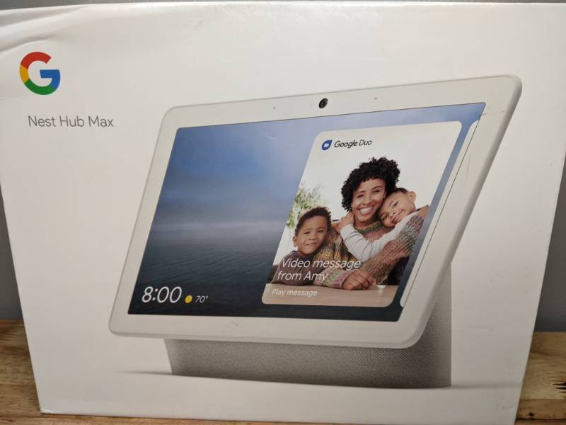 lot 3 image: Brand New Google Nest Hub Max