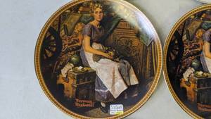 lot 835 image: One of a Kind Collection of (6) Norman Rockwell Plates