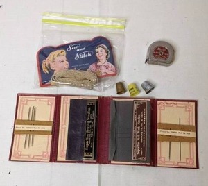 lot 222 image: Antique Sew and Stitch Kit