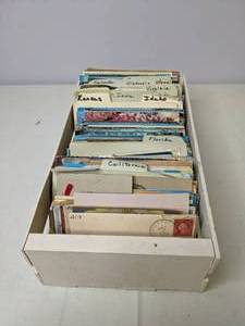 lot 208 image: Collection of United States Postcards & 1936 Calendar