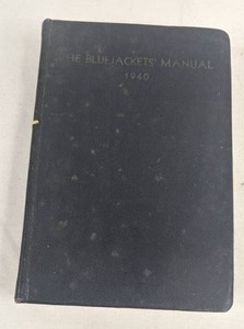 lot 390 image: Vintage Book  The Bluejackets Manual, 1940