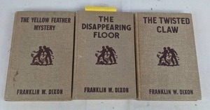 lot 354 image: Lot of 3 1950s Hardy Boys Books